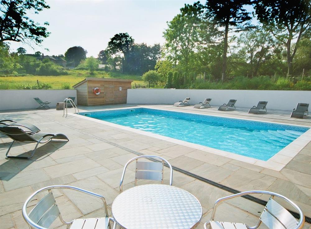 Swimming pool at Cherry Cottage, 