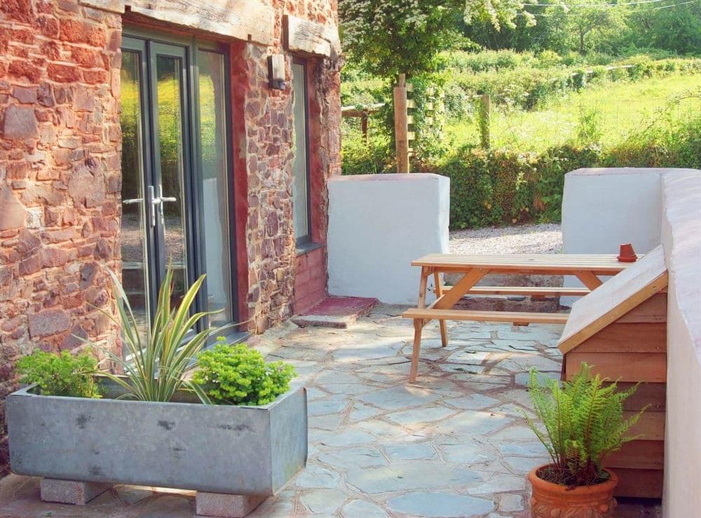 Patio at Ivy Cottage, 