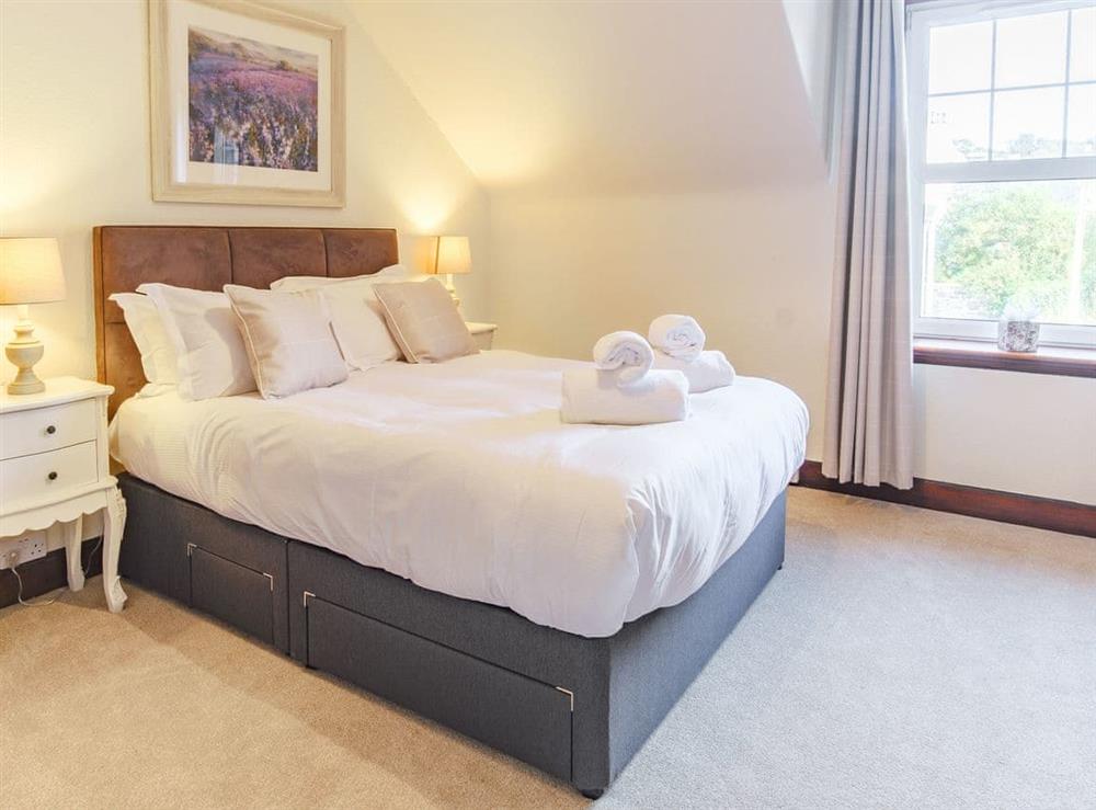 Comfy double bedroom at Blair Terrace in Portpatrick, near Stranraer, Dumfries and Galloway, Wigtownshire