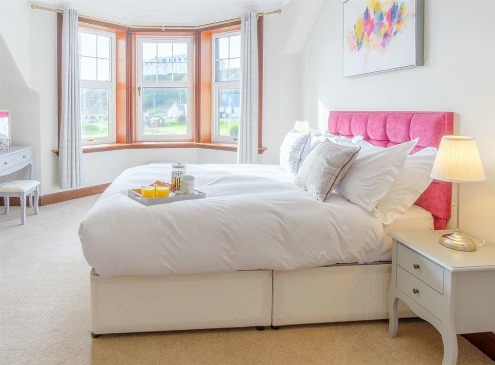 Spacious double bedroom at Blair Terrace in Portpatrick, near Stranraer, Dumfries and Galloway, Wigtownshire