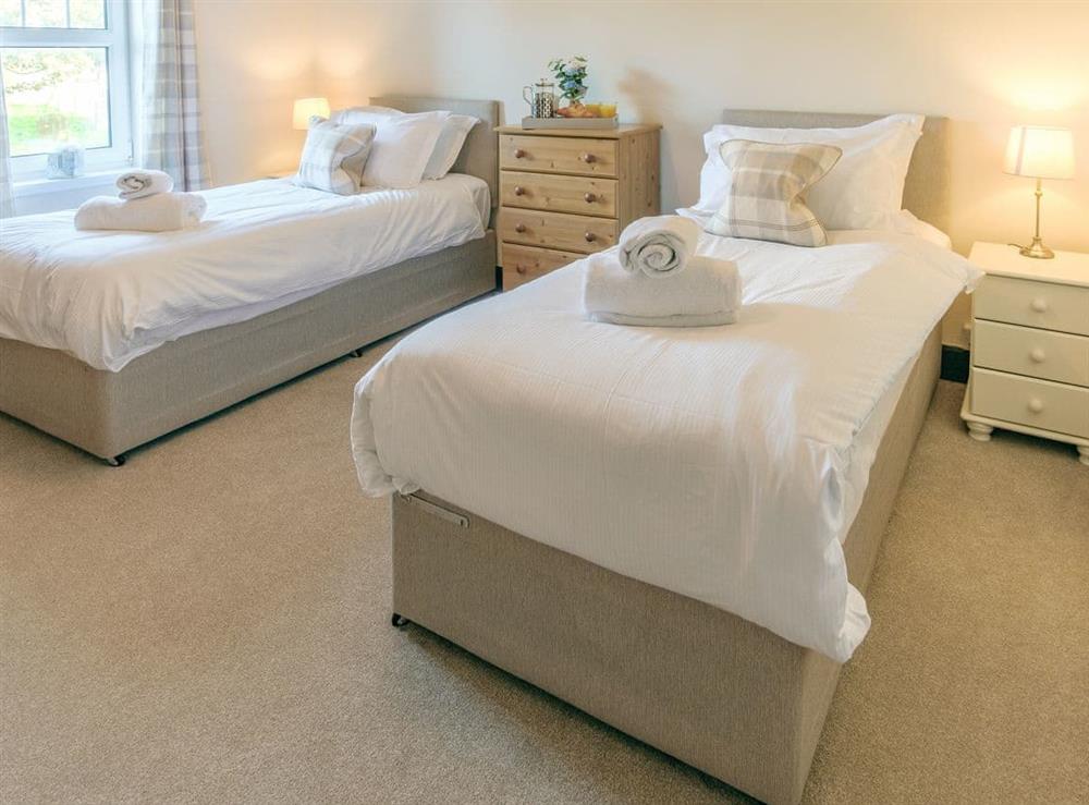 Twin bedroom at Blair Terrace in Portpatrick, near Stranraer, Dumfries and Galloway, Wigtownshire