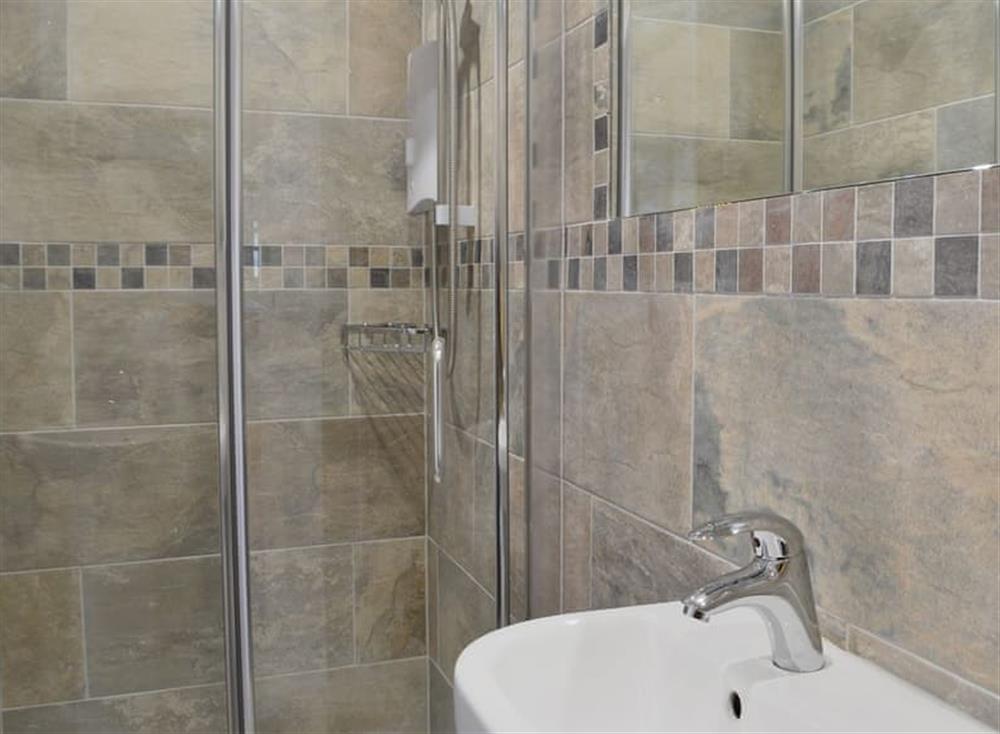 Shower room at Blair Terrace in Portpatrick, near Stranraer, Wigtownshire