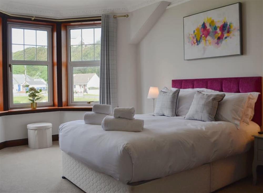Spacious double bedroom at Blair Terrace in Portpatrick, near Stranraer, Wigtownshire
