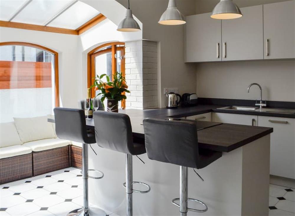 Well presented kitchen at Blair Terrace in Portpatrick, near Stranraer, Wigtownshire
