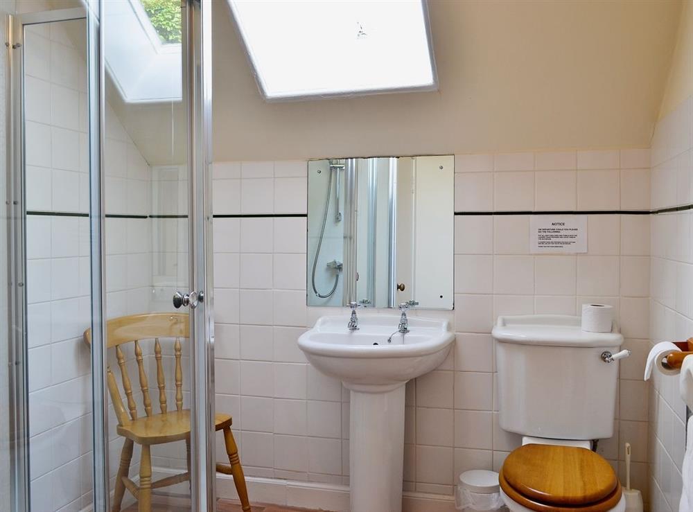 Shower room at Kennedy Cottage, 