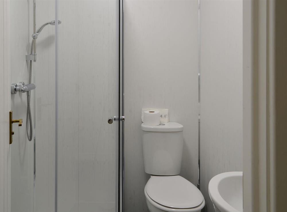 Shower room at Blaithwaite Stables, 