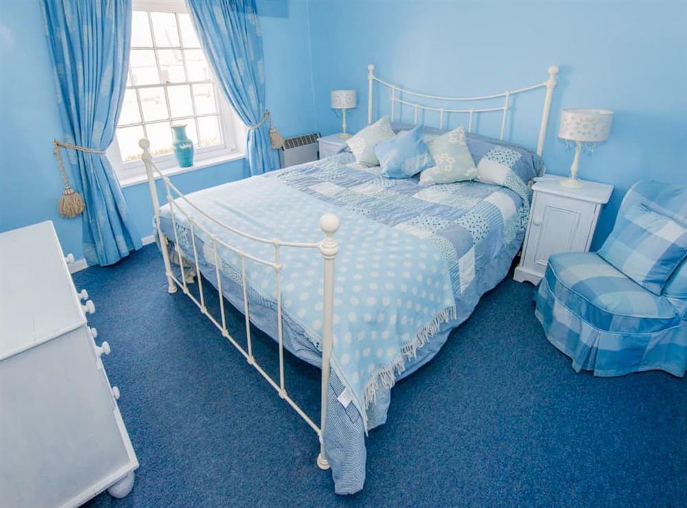 Comfortable double bedroom at Delphinium Cottage, 