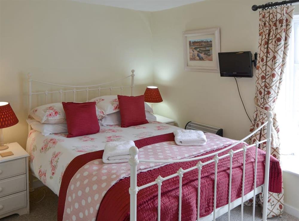 Double bedroom at Hollyhock Cottage, 