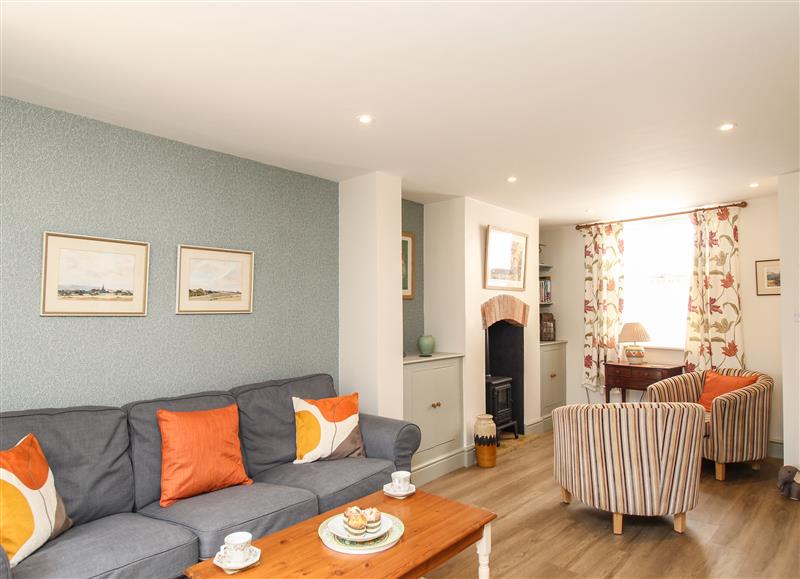 Enjoy the living room at Blanche Cottage, Brewers Quay Harbour