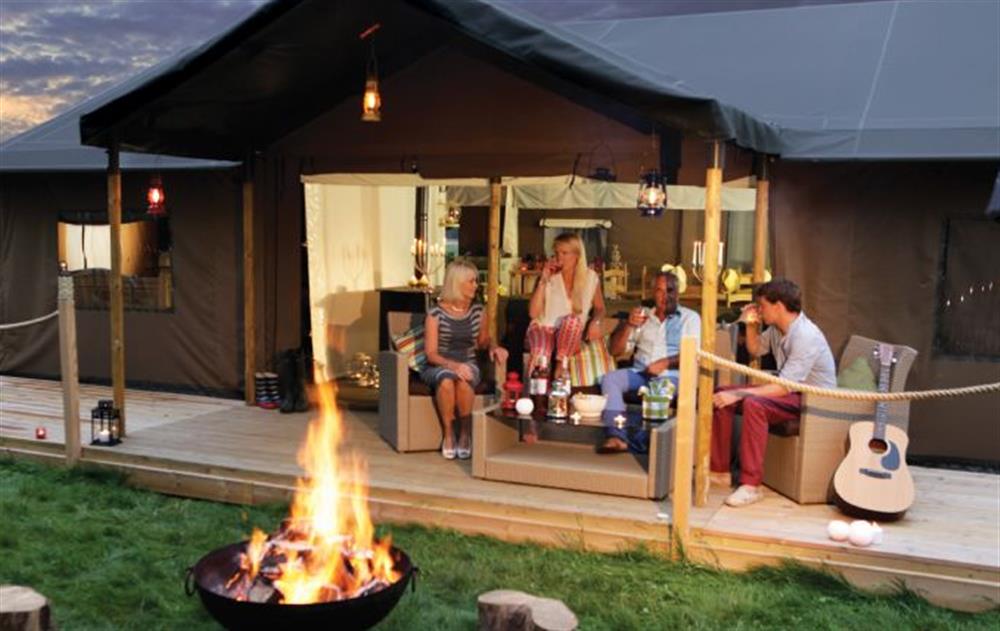 Gather the family around the fire pit. Do you know any campfire songs? at Bleasdale, Bleasdale
