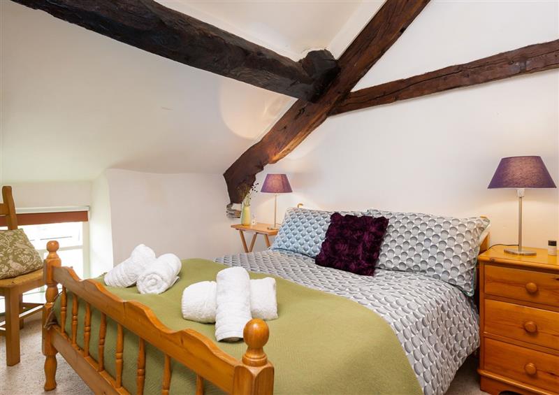One of the bedrooms at Blease Garth, Threlkeld