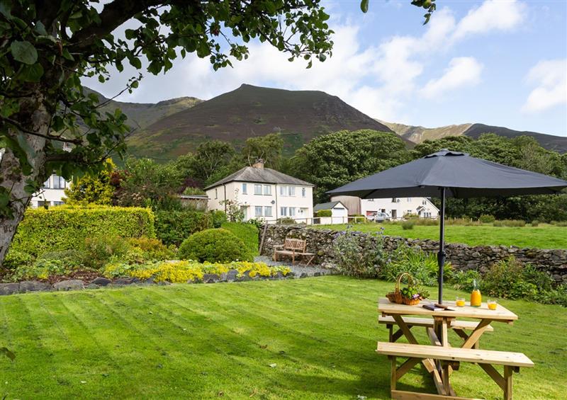 This is the garden at Blease Garth, Threlkeld