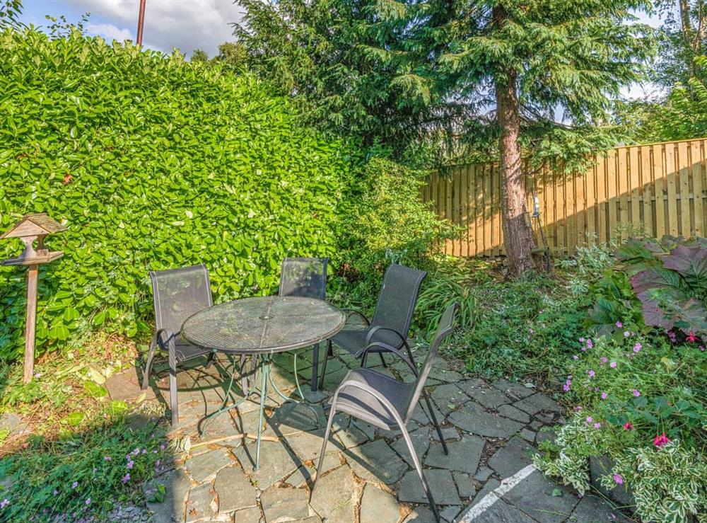 Outdoor area at Blencathra Bank in Keswick, Cumbria