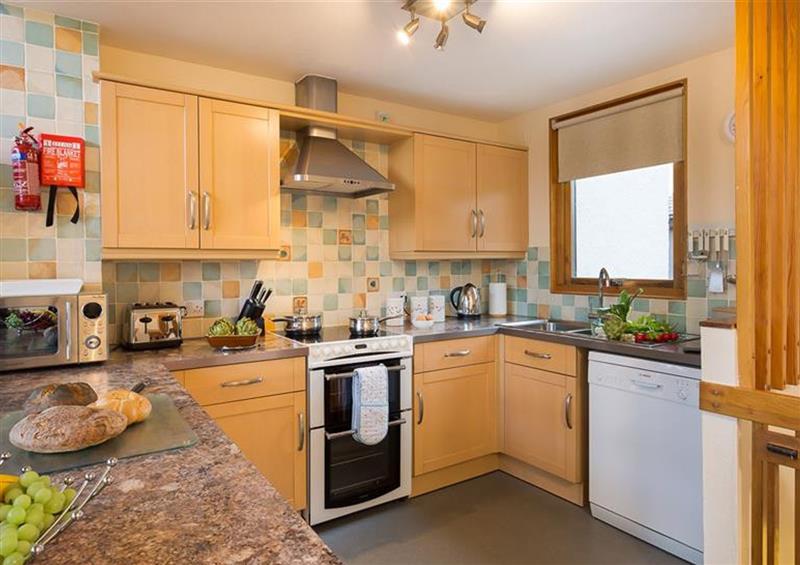 This is the kitchen at Blencathra Lodge (B), Keswick