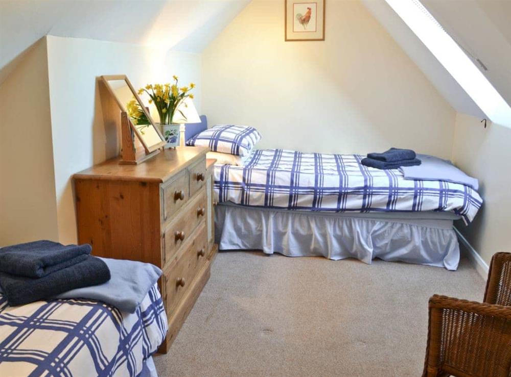 Twin bedroom at Blenheim Cottage in Rye Foreign, Rye, East Sussex