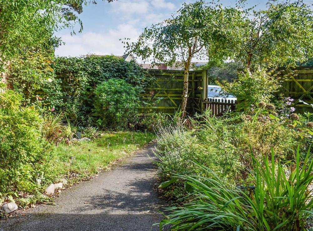 Garden at Blenheim Park House in Minehead, Somerset