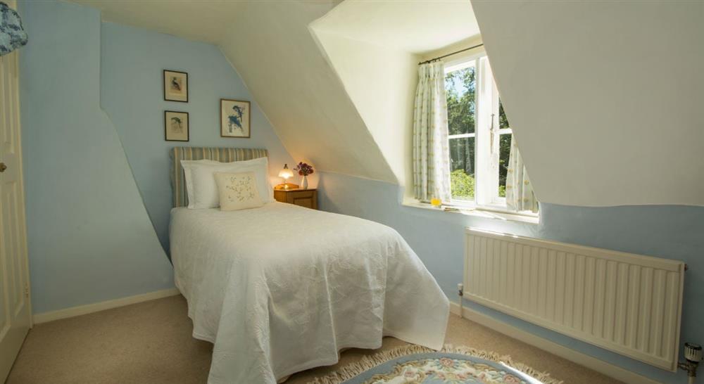 The single bedroom at Blickling Dairy House in Blicking, Norfolk