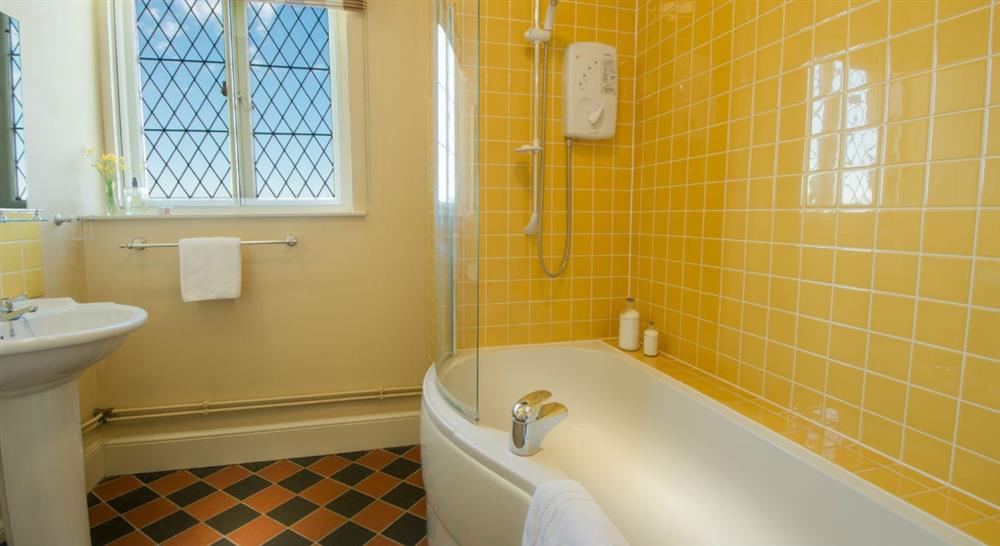 The bathroom at Blickling Tower in Blickling, Norfolk