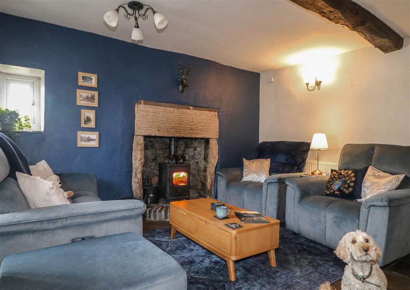 The living area at Blindwell House, Darley Dale
