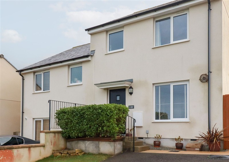 The setting of Blissful Ocean Breeze at Blissful Ocean Breeze, Perranporth