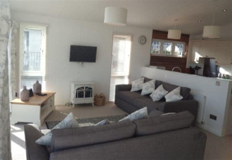 Living area in a Deluxe at Blossom Hill in Honiton, East Devon