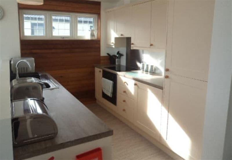 The kitchen in a Deluxe at Blossom Hill in Honiton, East Devon