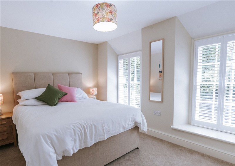 One of the 2 bedrooms at Blucks cottage, St Agnes