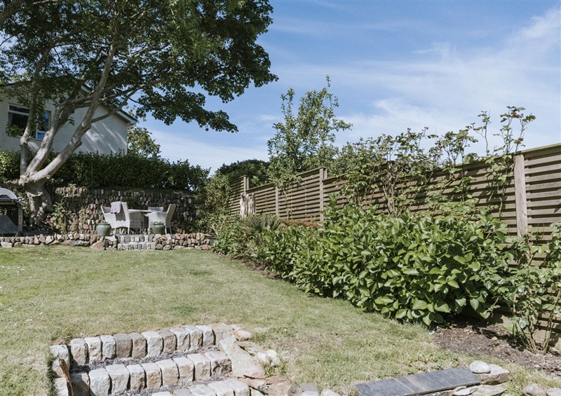 The garden in Bluck's cottage at Blucks cottage, St Agnes
