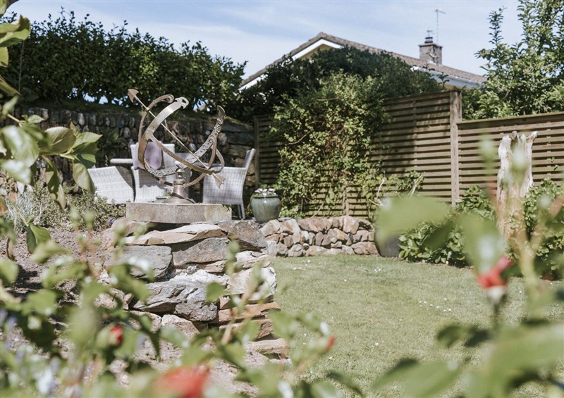 The garden at Blucks cottage, St Agnes