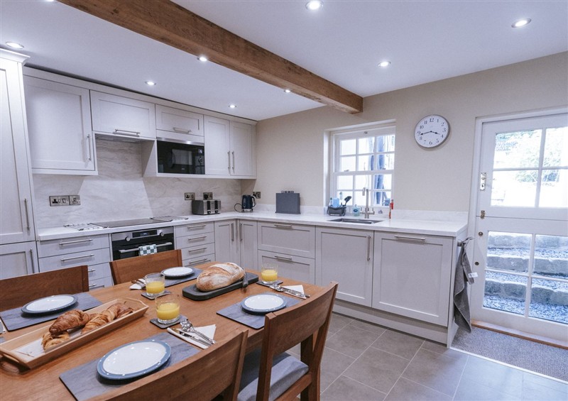 The kitchen at Blucks cottage, St Agnes