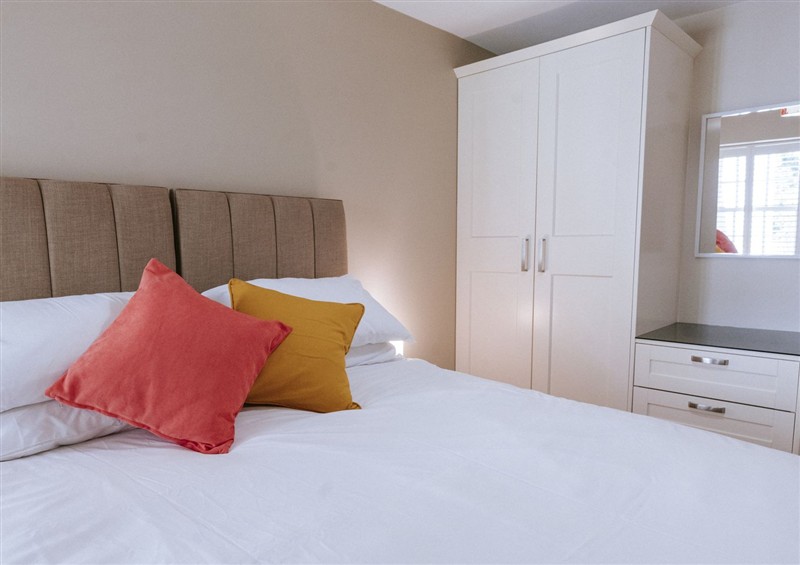 This is a bedroom at Blucks cottage, St Agnes