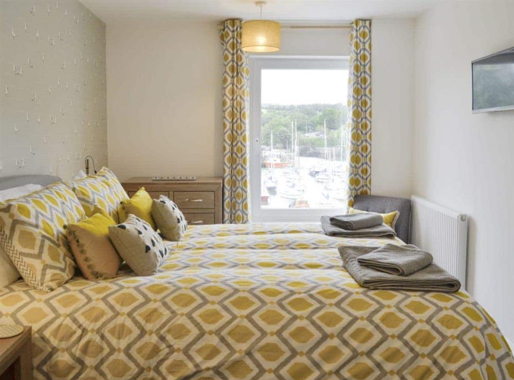 Comfortable double bedroom at Blue Beach House in Ilfracombe, Devon