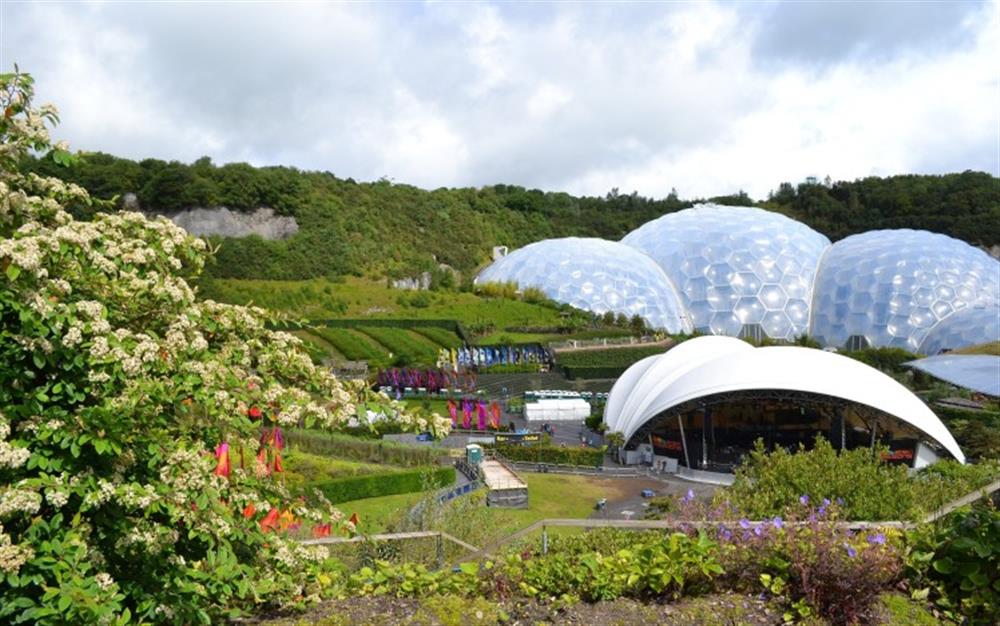 The Eden Project is a must to visit.  at Blue Cottage in Feock