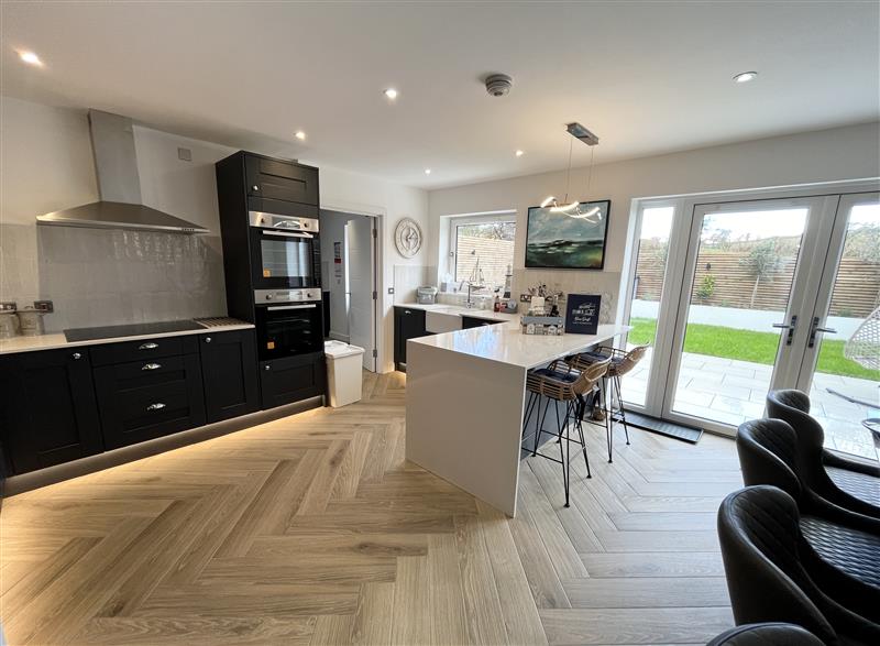 Kitchen at Blue Drift, Budleigh Salterton