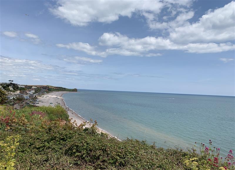 The area around Blue Drift at Blue Drift, Budleigh Salterton