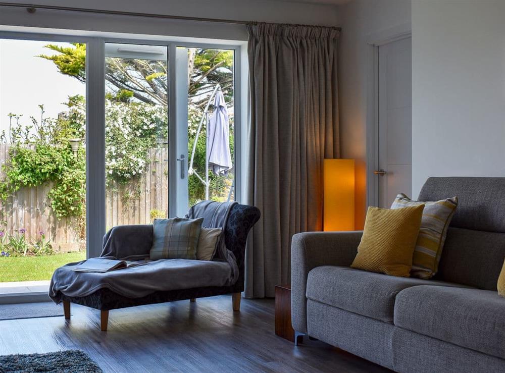 Living area at Blue Haven in Westward Ho!, Devon