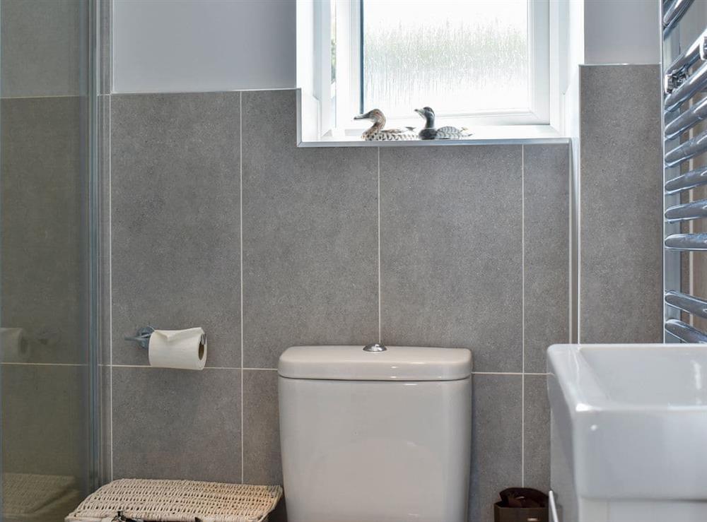 Shower room at Blue Haven in Westward Ho!, Devon
