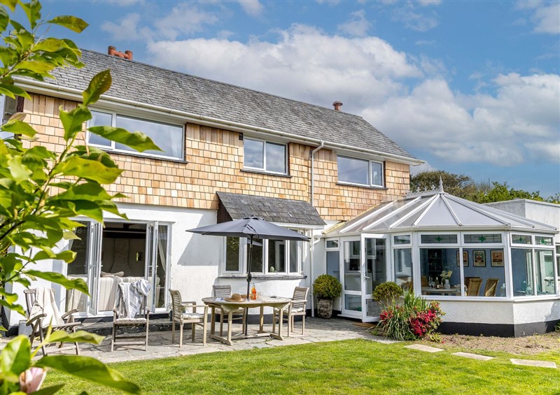 The setting at Blue Haze, Duporth Bay