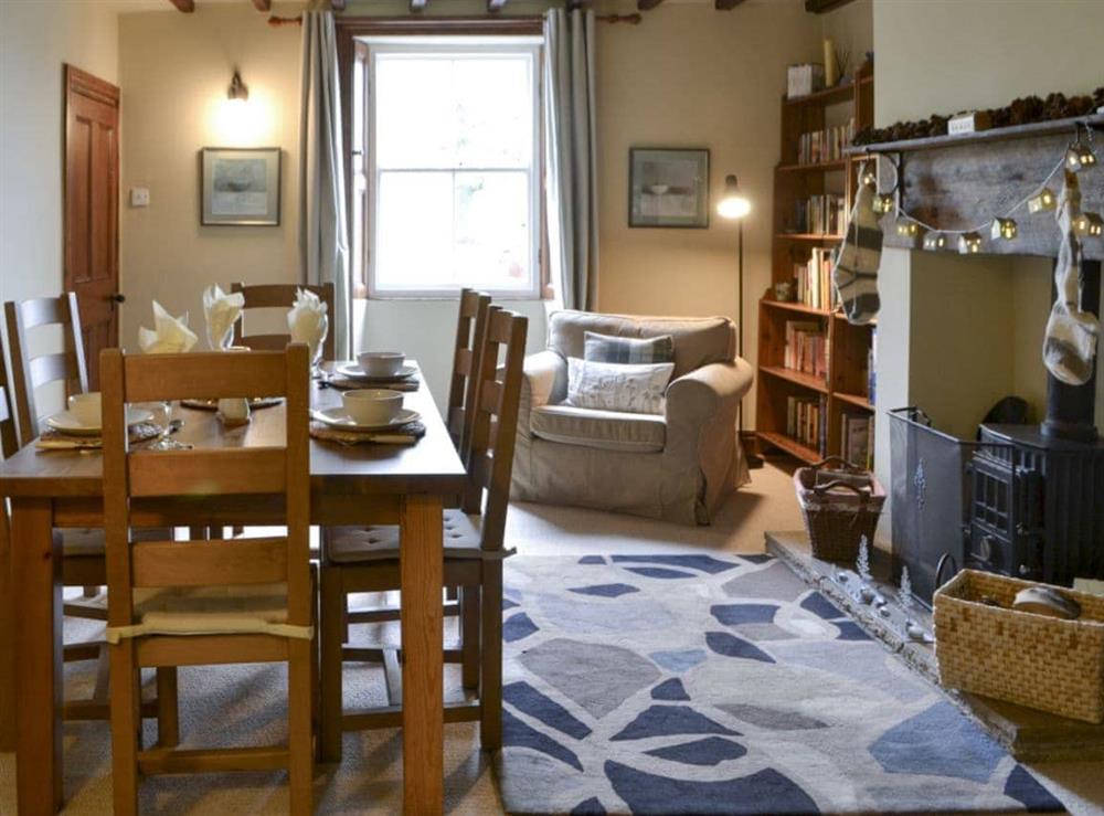Dining area at Blue House Cottage in Elsdon, Northumberland., Tyne And Wear