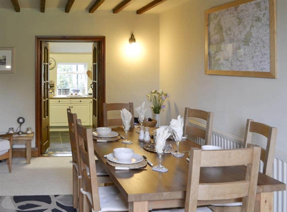 Dining room at Blue House Cottage in Elsdon, Northumberland., Tyne And Wear