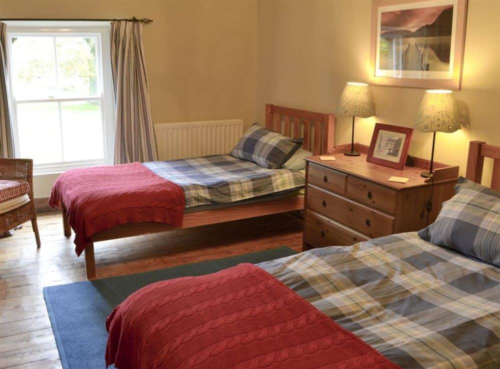 Twin bedroom at Blue House Cottage in Elsdon, Northumberland., Tyne And Wear