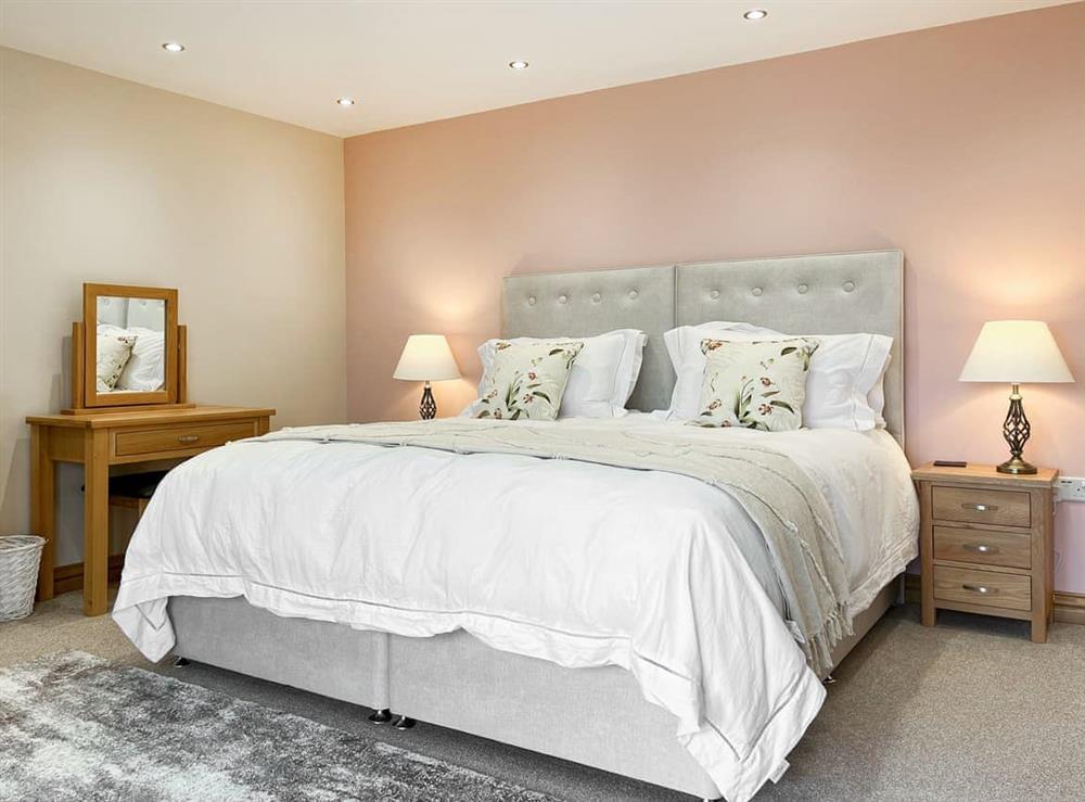 Double bedroom at Blue Inkle in West Quantoxhead, Somerset