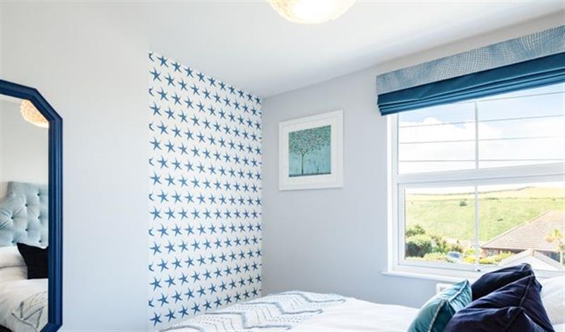 This is a bedroom at Blue Lobster Cottage, Port Isaac