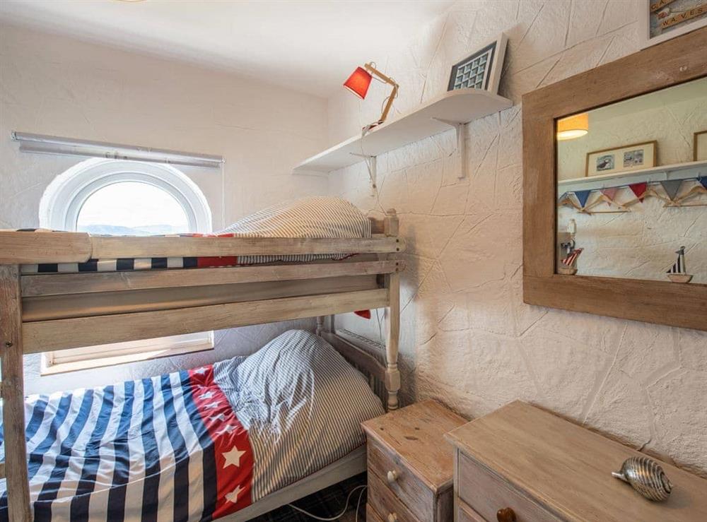 Bunk bedroom at Blue Sails in Llanfaes, Beaumaris, Anglesey., Gwynedd