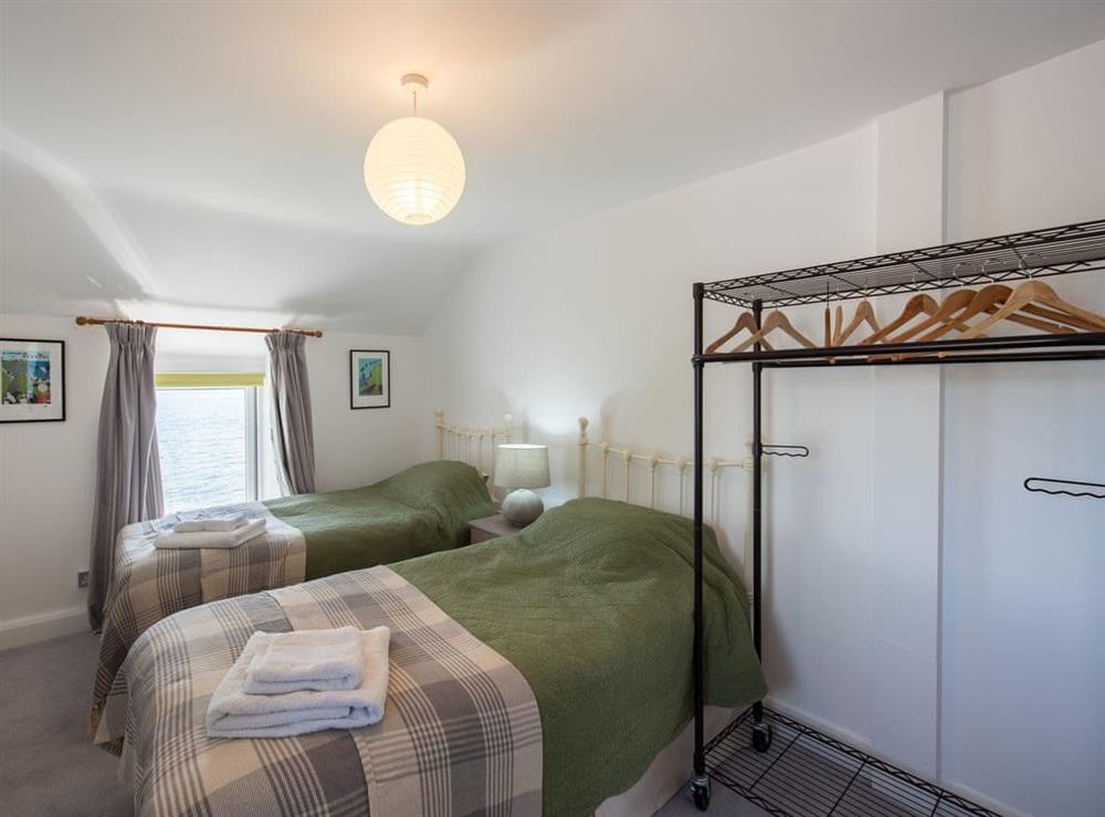 Twin bedroom at Blue Sails in Llanfaes, Beaumaris, Anglesey., Gwynedd