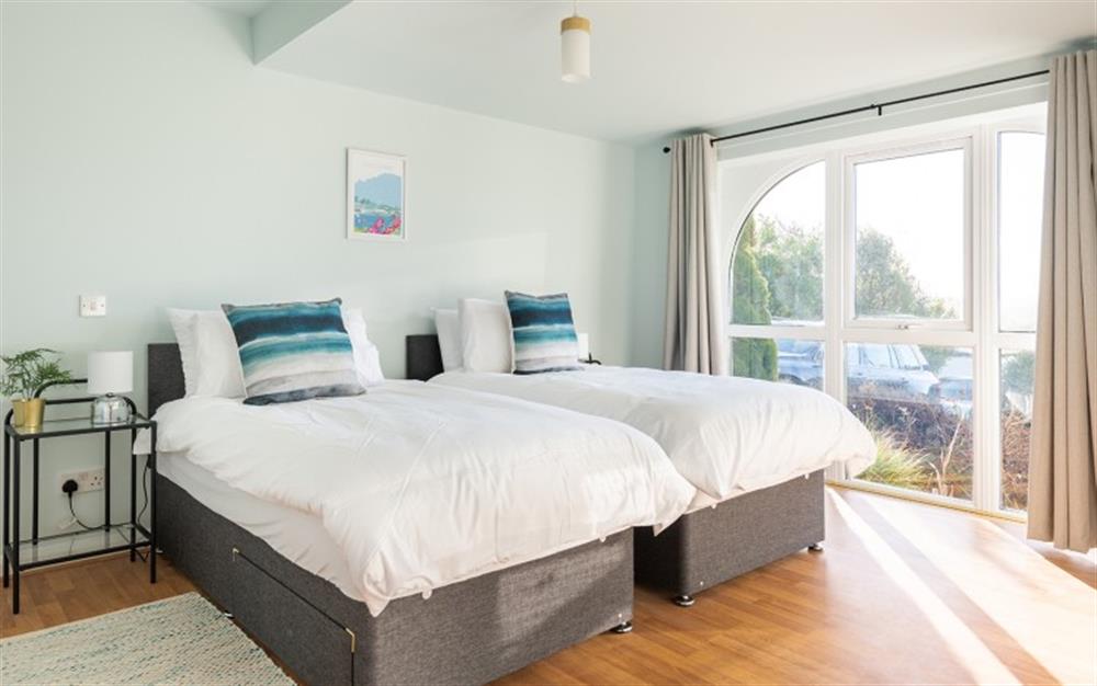 Bedrrom 2 with twin beds or superking.  at Blue Shores in Thurlestone