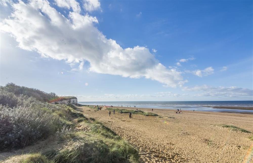 Old Hunstanton beach - Just a short drive or bus drive away  at Blue Skies Apartment, Hunstanton