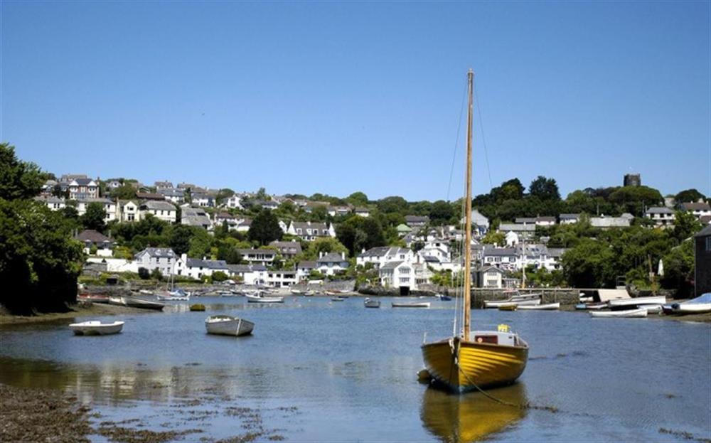 The creek adjacent to Blue Skies. at Blue Skies in Noss Mayo