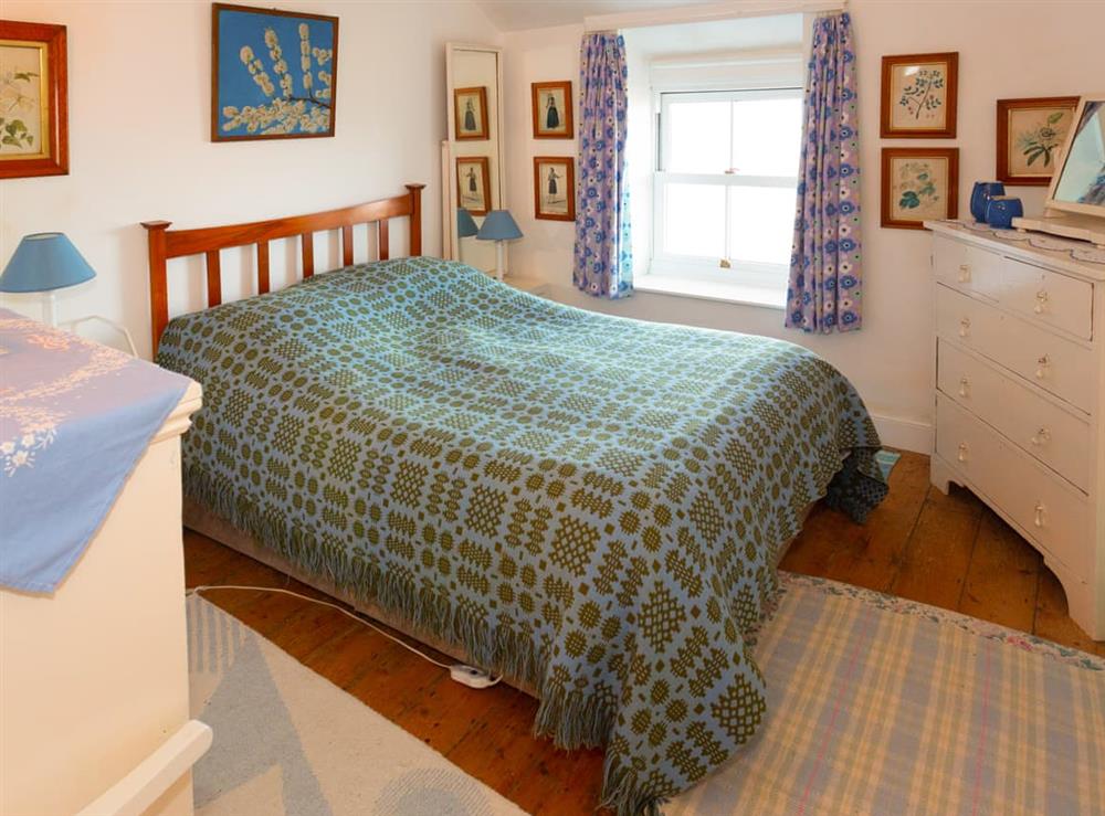 Double bedroom at Blue in Trefor, Gwynedd