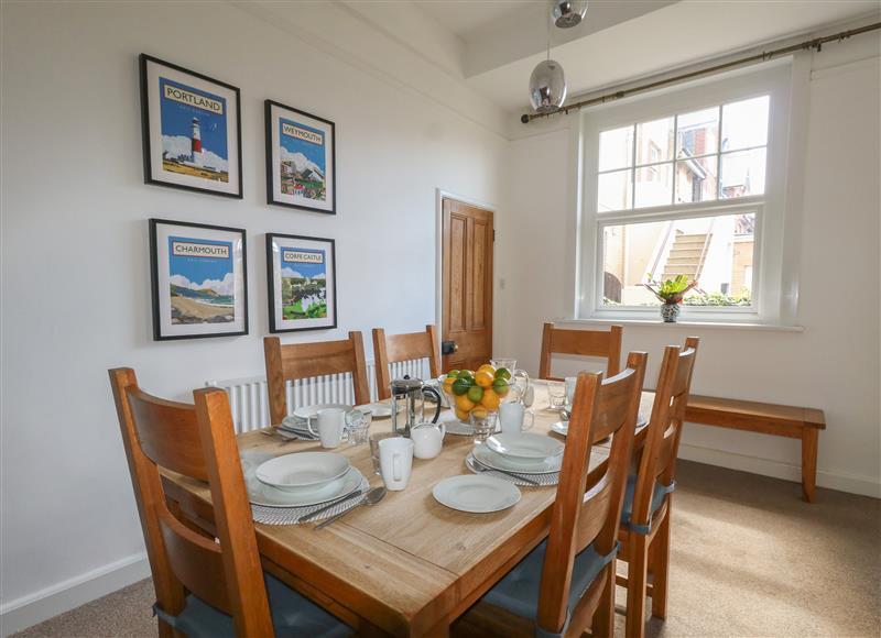 Dining room at Blue Yonder, Weymouth